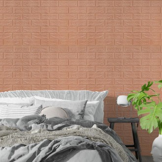 Самоклеящиеся 3D панели – декоративное покрытие для стен, выполненное из легкого. . фото 6