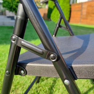Складной стул чёрный SW-00001608
Материал: сиденье и спинка выполнены из полипро. . фото 5