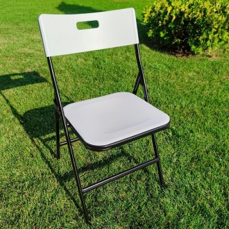 Складной стул 46*42,5*86см SW-00001610
Материал: сиденье и спинка выполнены из п. . фото 2