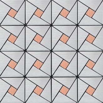 Плитка из ПЭТ (полиэтилентерефталата) часто используется для создания мозаичных . . фото 2