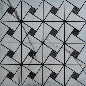 Плитка из ПЭТ (полиэтилентерефталата) часто используется для создания мозаичных . . фото 2
