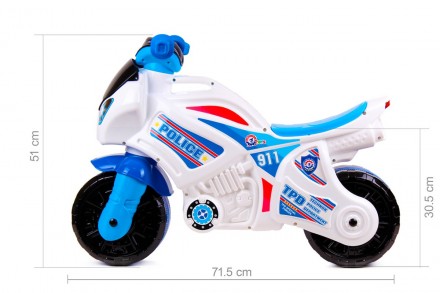 Іграшка "Мотоцикл ТехноК", арт.5125. . фото 5