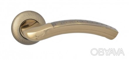 Дверна ручка BARI на розетці R02 антична бронза темне золото (80 90) SIBA Z05 0 . . фото 1