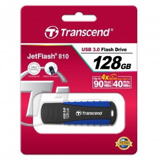 
 USB
 флеш накопичувач Transcend 128GB JetFlash 810 Rugged USB 3.0 (TS128GJF810. . фото 5