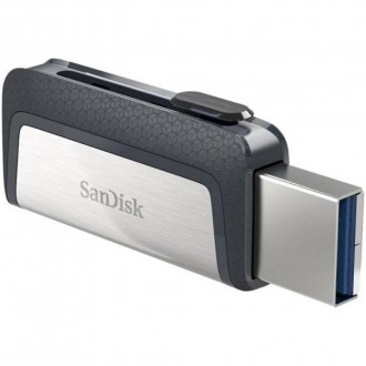 USB флеш накопичувач SANDISK 256GB Ultra Dual Drive USB 3.1 Type-C (SDDDC2-256G-. . фото 8