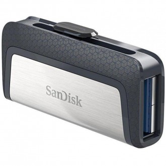 USB флеш накопичувач SANDISK 256GB Ultra Dual Drive USB 3.1 Type-C (SDDDC2-256G-. . фото 4