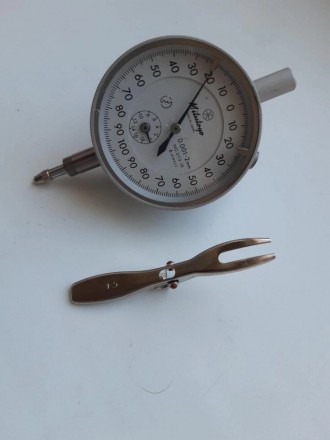 Индикатор часового типа  0,001 мм-2 мм (Mitutoyo) цена деления 1 мкм.Дополнитель. . фото 8
