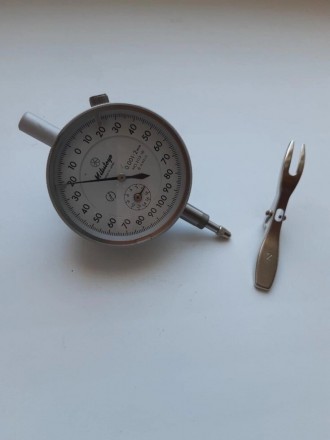 Индикатор часового типа  0,001 мм-2 мм (Mitutoyo) цена деления 1 мкм.Дополнитель. . фото 9