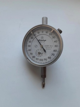 Индикатор часового типа  0,001 мм-2 мм (Mitutoyo) цена деления 1 мкм.Дополнитель. . фото 5