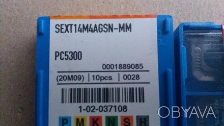 Пластина твердосплавная сменная (квадрат) SEXT14M4AGSN-MMPC5300Наличие 250 шт. . фото 1