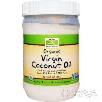 Кокосовое масло NOW Foods Coconut Oil 591 ml