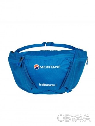 Легка ергономічна поясна сумка MONTANE Trailblazer 3 з надійною та стійкою посад. . фото 1