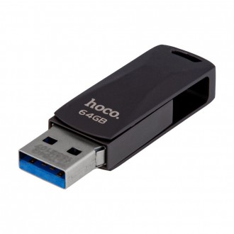 Покоління флеш-носія USB 2.0. Об'єм пам'яті складає 64GB. Корпус виготовлений з . . фото 2