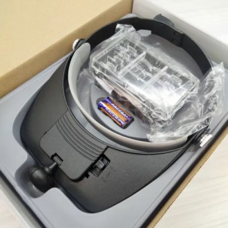 
Лупа бінокулярна MG81001-A з LED-підсвіткою, збільшення 1X 1.5X 2X 2.5X 3.5X
На. . фото 4
