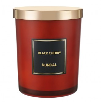 Kundal Perfume Natural Soy Candle Black Cherry – це ароматна свічка, яка допомаг. . фото 2