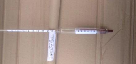 Ареометр масла нефтяной тип АНТ-2 диапазон 910-990 кг/м3 с термометром Ареометр . . фото 6