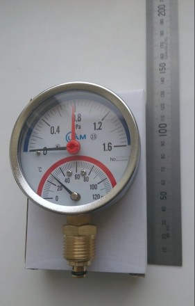 Термоманометр ТМ-У2 используется для определения тенденции изменения давления и . . фото 4