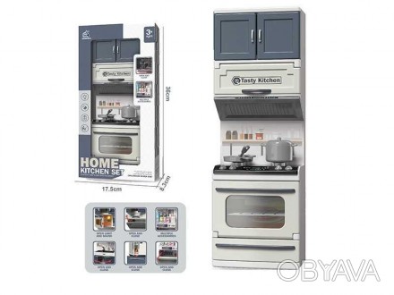 Кухня CF 6602 (60/2) рухливі елементи, посуд, підсвічування, звук, в коробці. . фото 1
