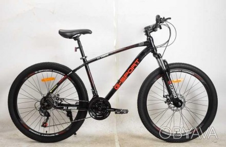 Велосипед Спортивний Corso «G-SPORT» 26"" дюймів G-26124 (1) рама алюмінієва 17`. . фото 1