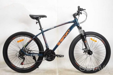 Велосипед Спортивний Corso «G-SPORT» 26"" дюймів G-26168 (1) рама алюмінієва 17`. . фото 1