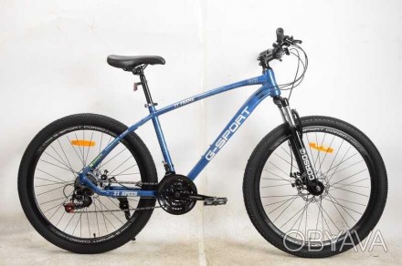 Велосипед Спортивний Corso «G-SPORT» 26"" дюймів G-26317 (1) рама алюмінієва 17`. . фото 1