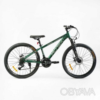 Велосипед Спортивний Corso 26"" дюймів «Rotex» RX-26510 (1) рама сталева 13’’, о. . фото 1