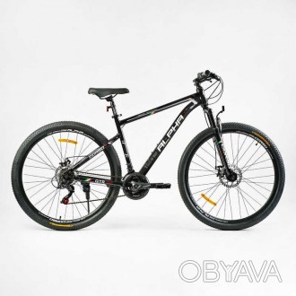 Велосипед Спортивний Corso 29"" дюймів «Alpha» LF-29477 (1) рама сталева 19’’, о. . фото 1