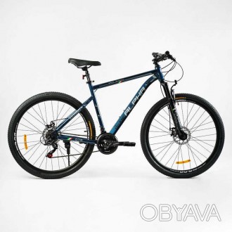 Велосипед Спортивний Corso 29"" дюймів «Alpha» LF-29807 (1) рама сталева 21’’, о. . фото 1