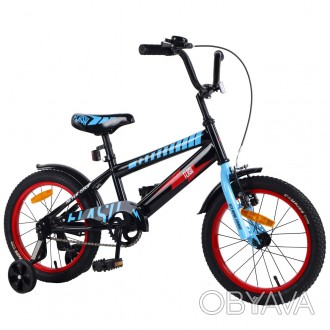 Велосипед FLASH 16' T-216410 red+blue /1/. . фото 1