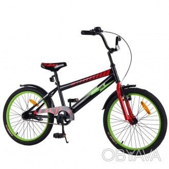 Велосипед FLASH 20' T-22048 green+red /1/. . фото 1