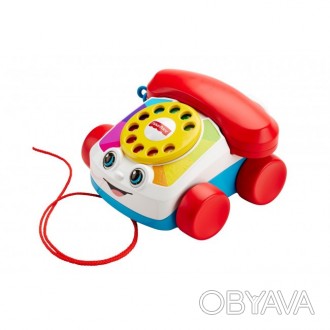 Іграшка-каталка "Веселий телефон" Fisher-Price. . фото 1