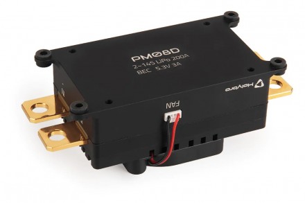 Модуль питания Holybro PM08D 14S 200A обеспечивает регулируемое напряжение 5,2 В. . фото 3