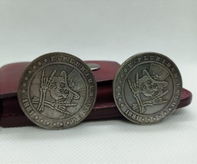 Оригінальній подарунок другу, незвичний сувенір, хобо монета в колекцію нумізмат. . фото 3