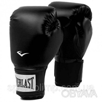 Боксерські рукавички Everlast ProStyle 2 Boxing Gloves Чорний 10 унцій (925330-7. . фото 1