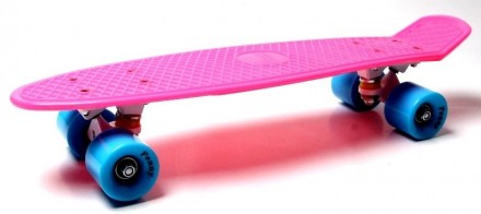 Penny Board Малиновый цвет Матовые колеса. . фото 3