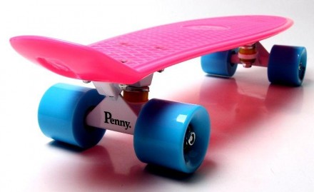 Penny Board Малиновый цвет Матовые колеса. . фото 5
