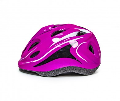Шлем с регулировкой размера Розовый цвет. . фото 2