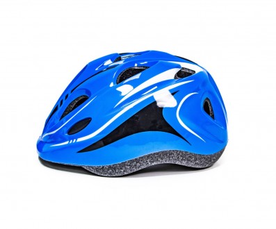Шлем с регулировкой размера Синий цвет. . фото 2