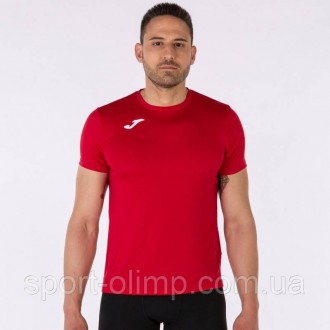 Футболка Joma Sport из легкой и дышащей ткани. Имеет отпечатанный логотип Joma н. . фото 3