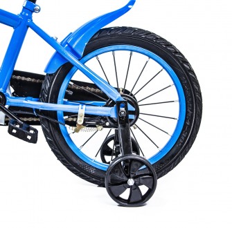 Велосипед 16 "Scale Sports" Синий T13, Ручной и Дисковый Тормоз оптом. . фото 3