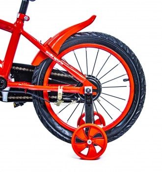Велосипед 16 "Scale Sports" Красный T13, Ручной и Дисковый Тормоз оптом. . фото 4