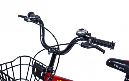 Велосипед 16 "Scale Sports" Красный T13, Ручной и Дисковый Тормоз оптом. . фото 2
