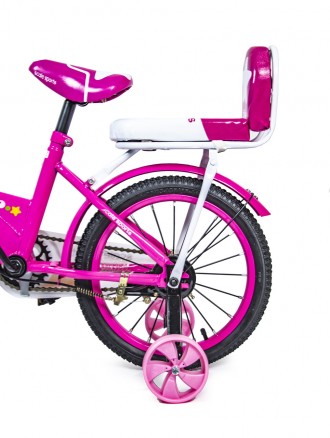 Велосипед 16 "Scale Sports" Розовый T15, Ручной и Дисковый Тормоз оптом. . фото 4