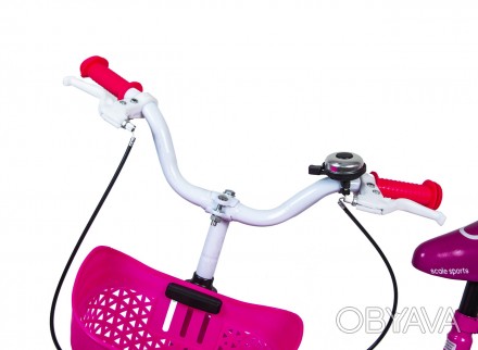 Велосипед 16 "Scale Sports" Розовый T15, Ручной и Дисковый Тормоз оптом. . фото 1