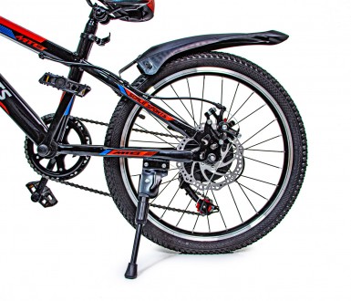 Велосипед 20 Scale Sports Красный Ручной и Дисковый Тормоз. . фото 3