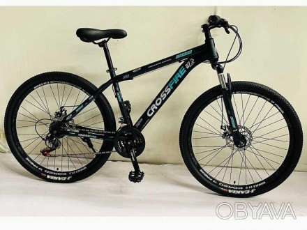 Велосипед Спортивний CORSO 27.5`` дюймів ""Crossfire"" CR-27115 (1) рама сталева. . фото 1