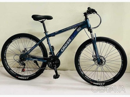 Велосипед Спортивний CORSO 27.5`` дюймів ""Crossfire"" CR-27449 (1) рама сталева. . фото 1