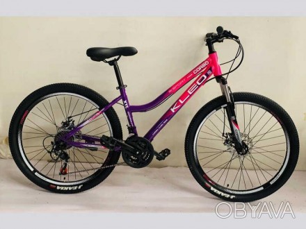Велосипед Спортивний Corso «KLEO» 26"" дюймів KL-26157 (1) рама сталева 15’’, пе. . фото 1