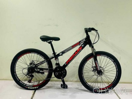 Велосипед Спортивний Corso «Primary» 24"" дюймів PRM-24020 (1) рама сталева 11``. . фото 1