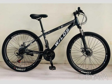 Велосипед Спортивний Corso «WILDS» 26"" дюймів WL-26682 (1) рама сталева 15’’, п. . фото 1
